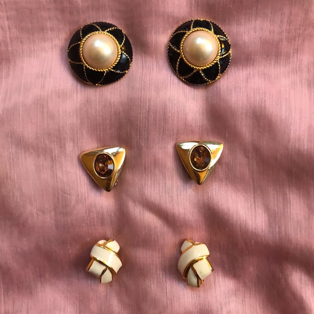 VINTAGE CLIP-ON BUNDLE + Mystery Gift ♣️